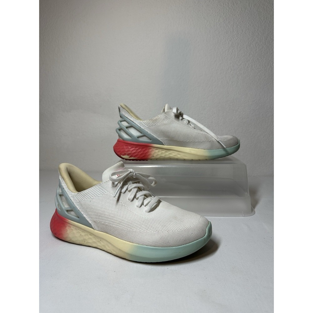 Kizik Unisex Athens White Athletic Sneaker Mens Size 9W Womens 10.5W Hands Free
